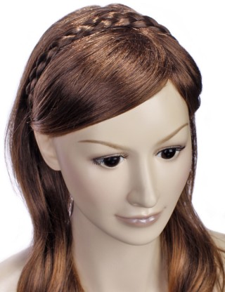 Wigs2you 髪飾 日本正品 麻花辮子髪繩假髪帶 可愛假髪辮子 波西米亞風WS-5024-MA